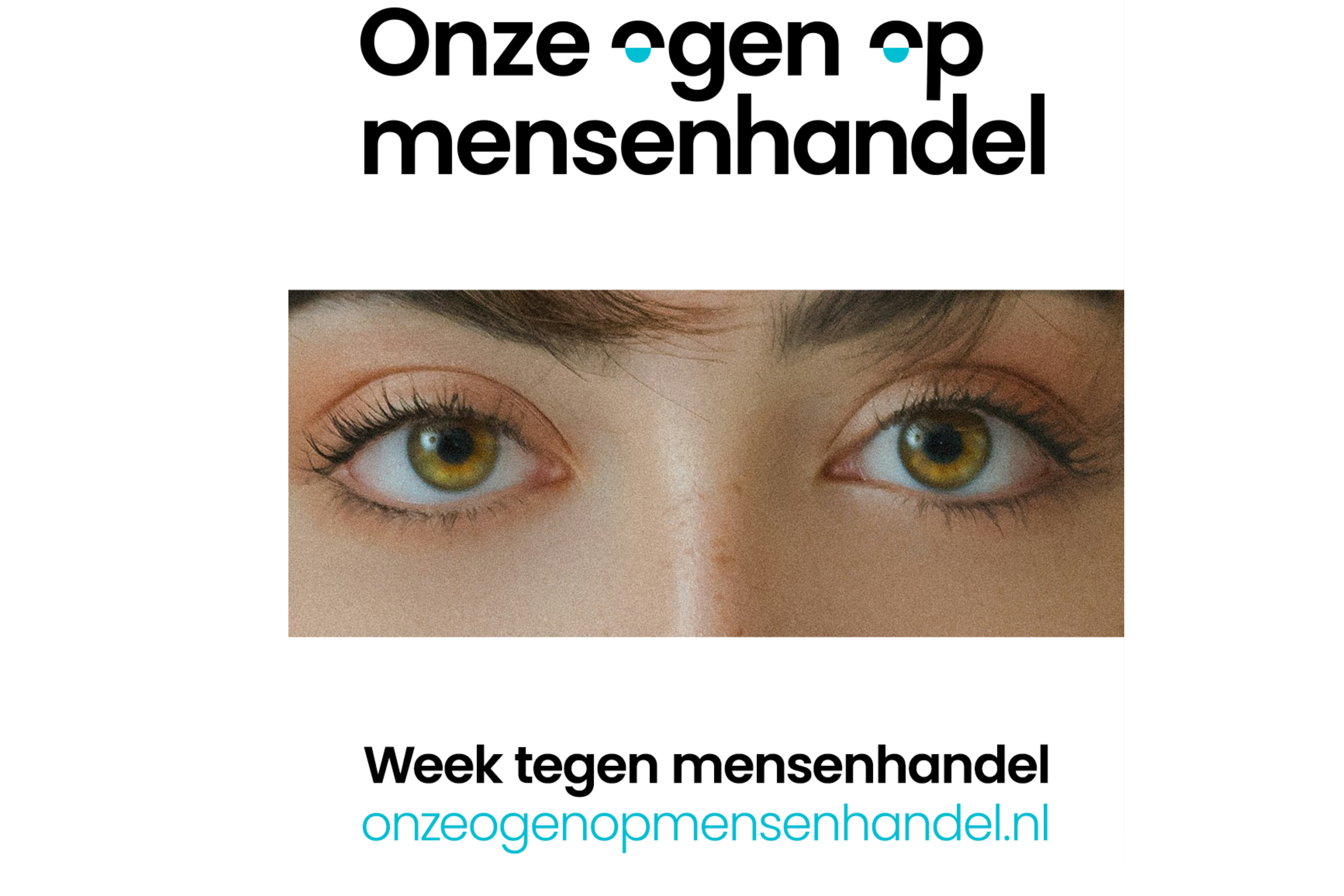 groene ogen van een vrouw met donkere wenkbrauwen